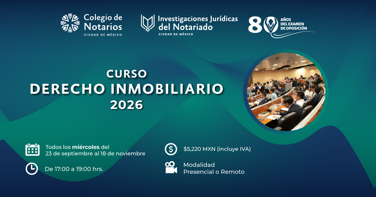 Derecho Inmobiliario 2026